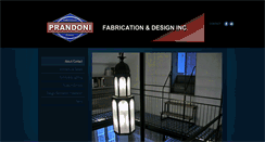 Desktop Screenshot of prandonifabrication.com